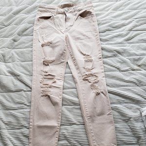 American Eagle Pink NE(X)T Level Stretch X High-Rise Jegging– 12R